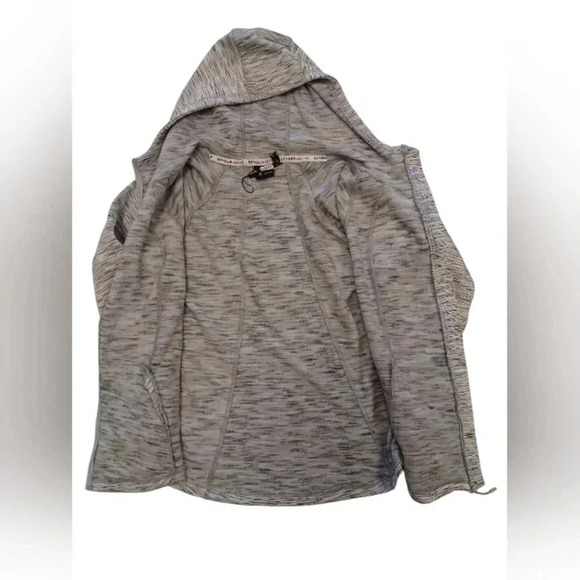 Spyder NWT LS Zip Up Gray Hoodie  Jacket Size Large - Picture 9 of 12